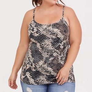 Torrid• Snake Print Foxy Cami